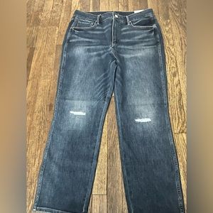 NWT - White House Black Market -  The Sculpt High Rise Straight Crop - Size 12R